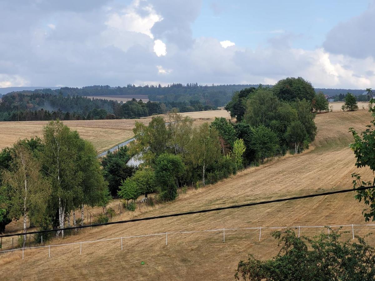 Ferienwohnung Ruheidylle Weitblick Kleinich Exterior foto