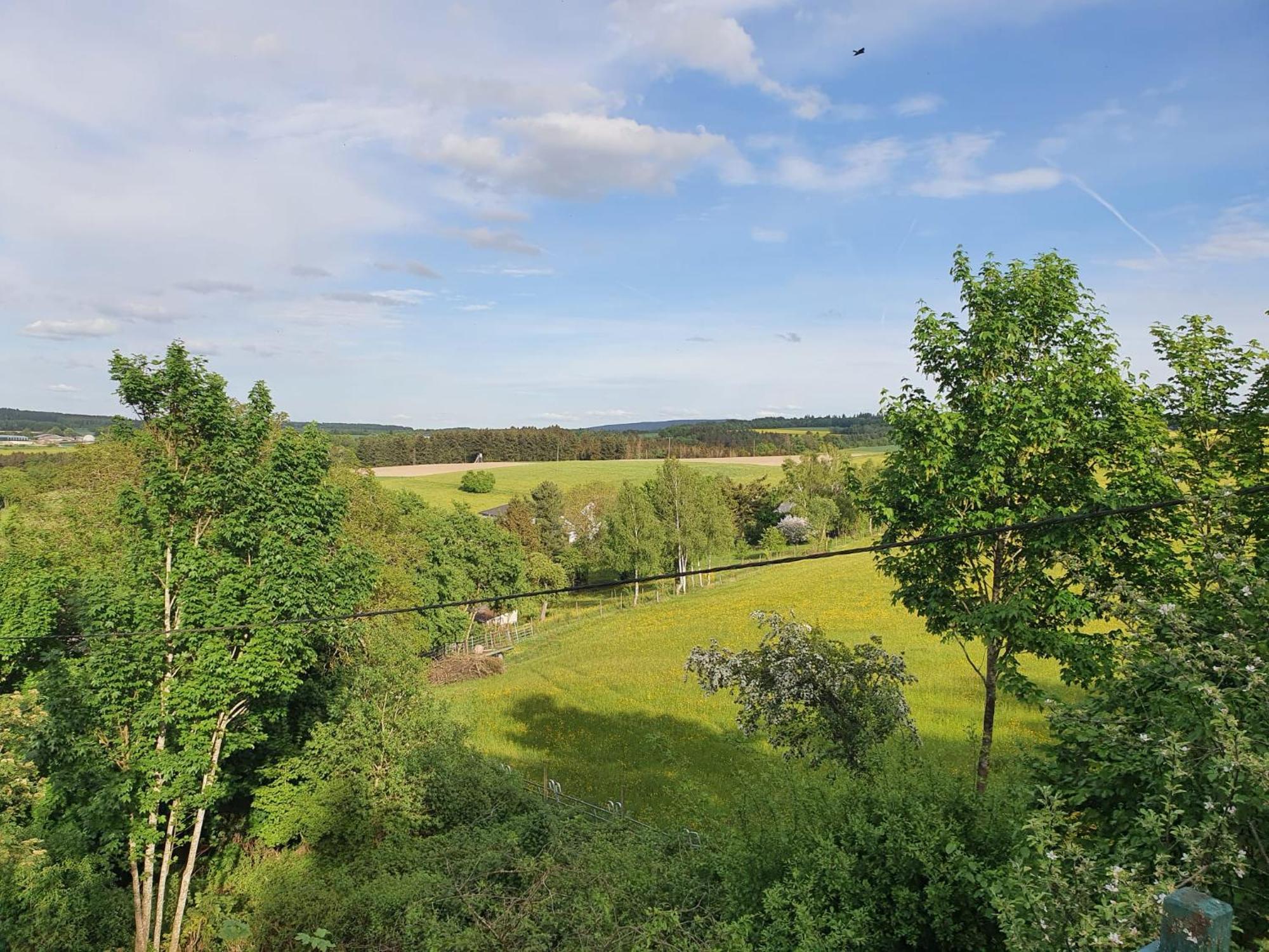 Ferienwohnung Ruheidylle Weitblick Kleinich Exterior foto
